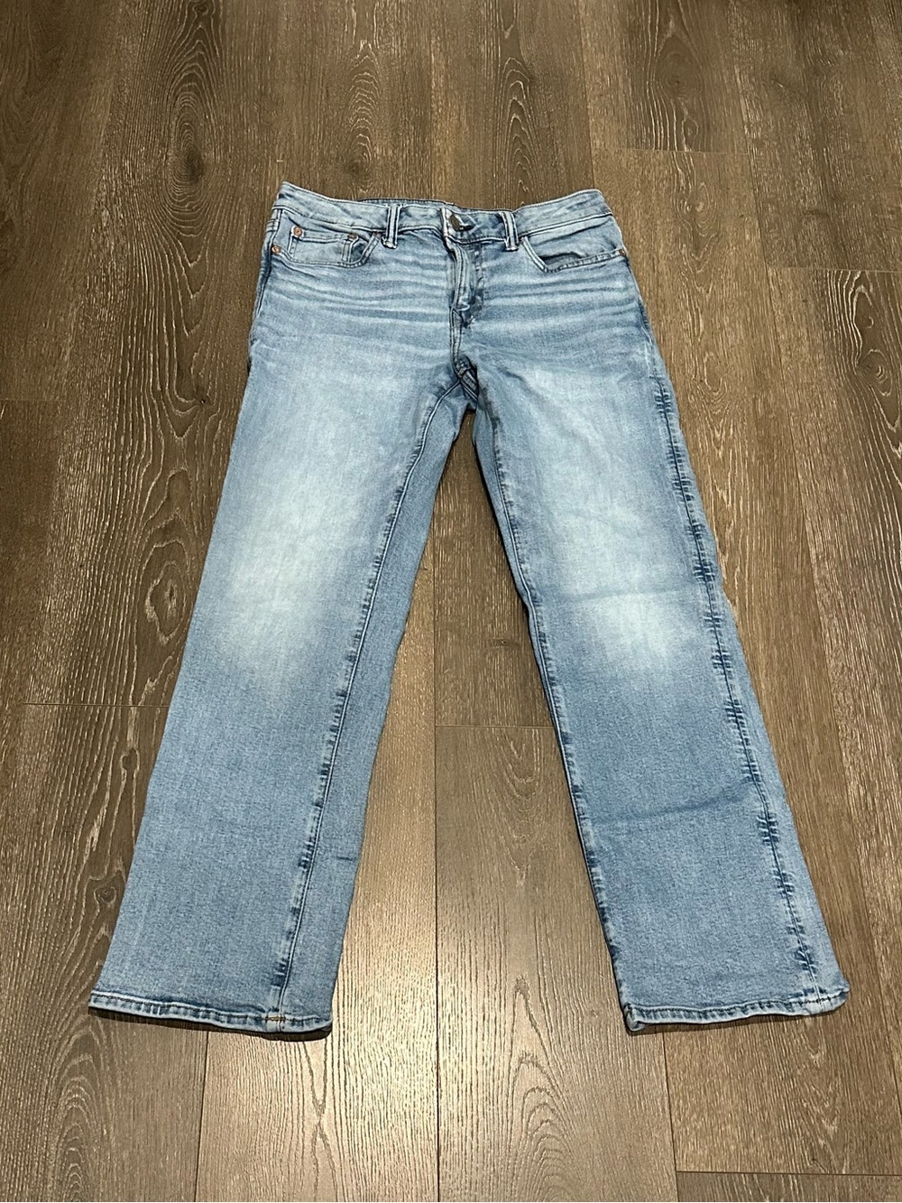 American Eagle Original Bootcut Light Wash Straight Leg Jeans Men’s 30X32